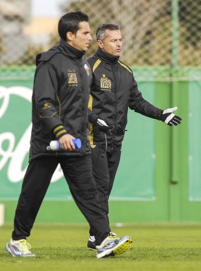 Entrenamiento del Elche CF