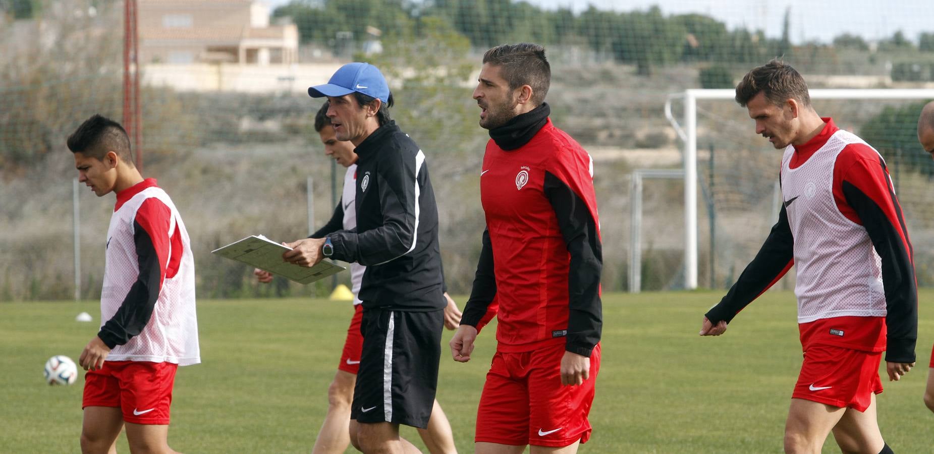 Primer día de entrenamiento de Kiko Femenia