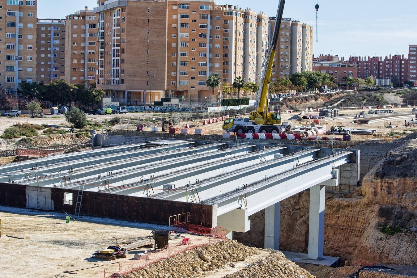 La Vía Parque de Alicante estará abierta en primavera