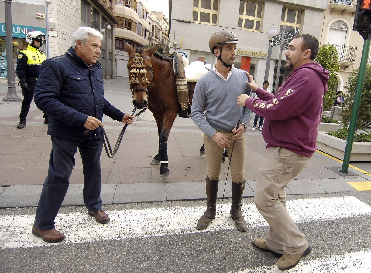 Ensayos para recibir a la Virgen