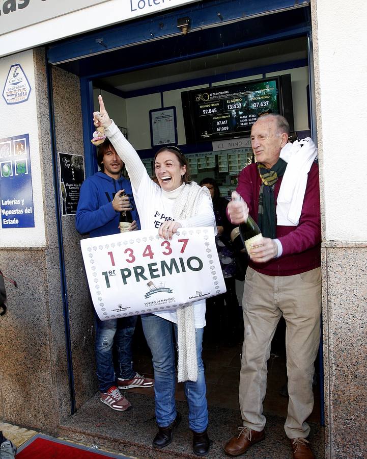 El Gordo (13437) cae en l'Eliana. 