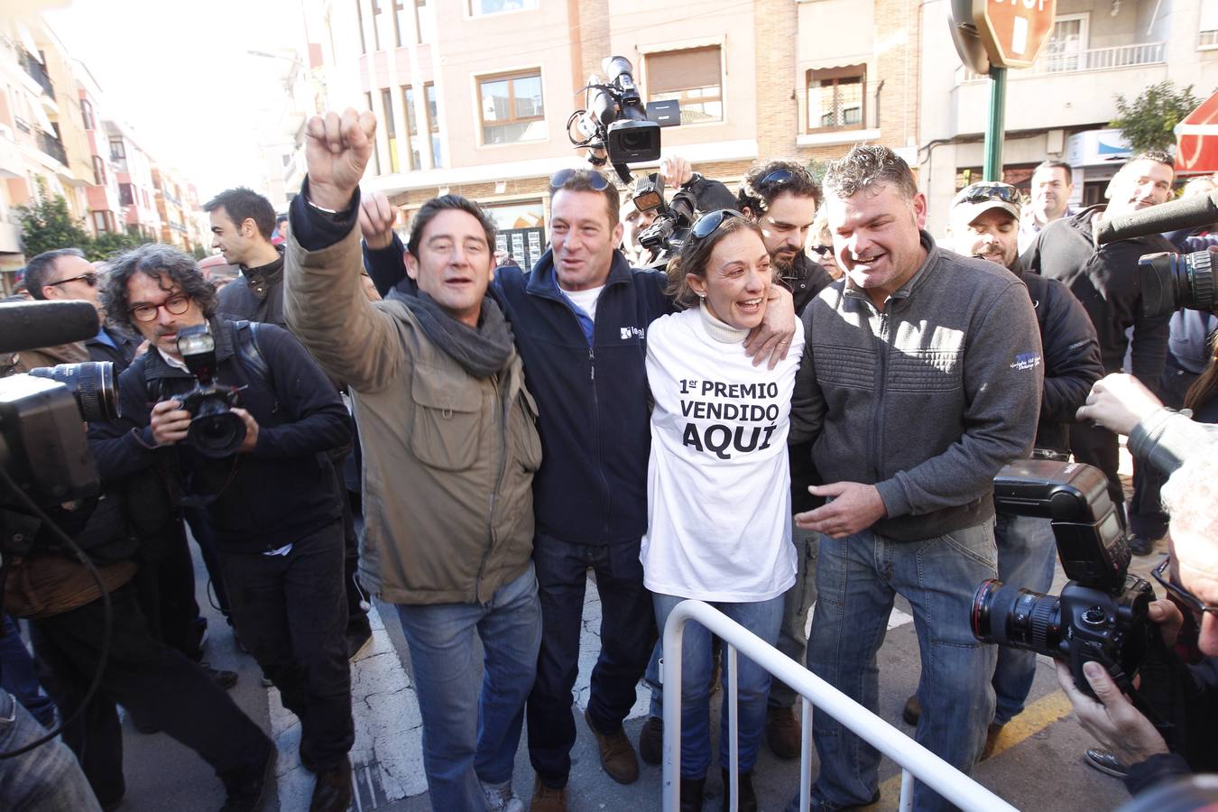 El Gordo (13437) cae en l'Eliana. 