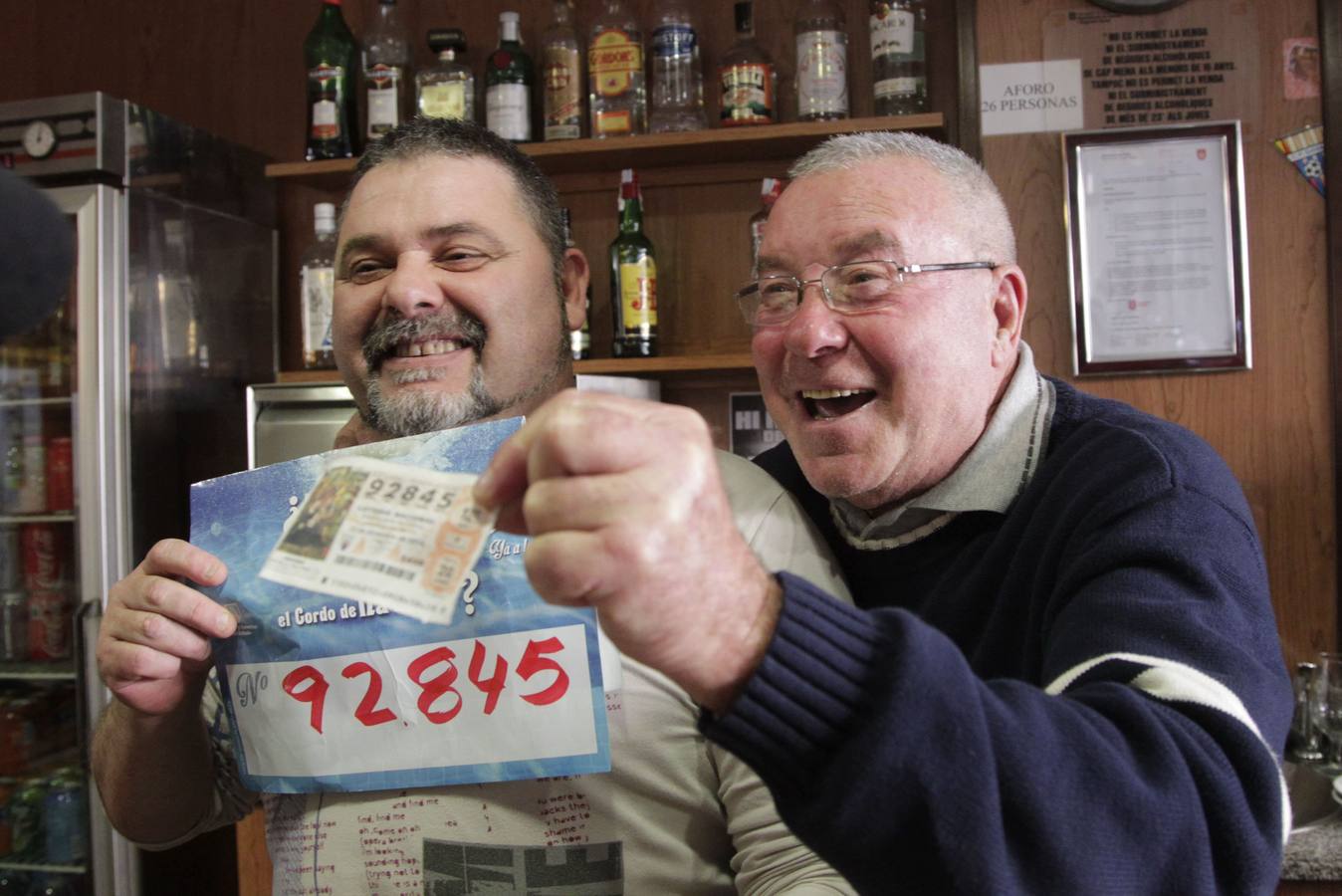 Segundo premio (92845) en Gavà. 