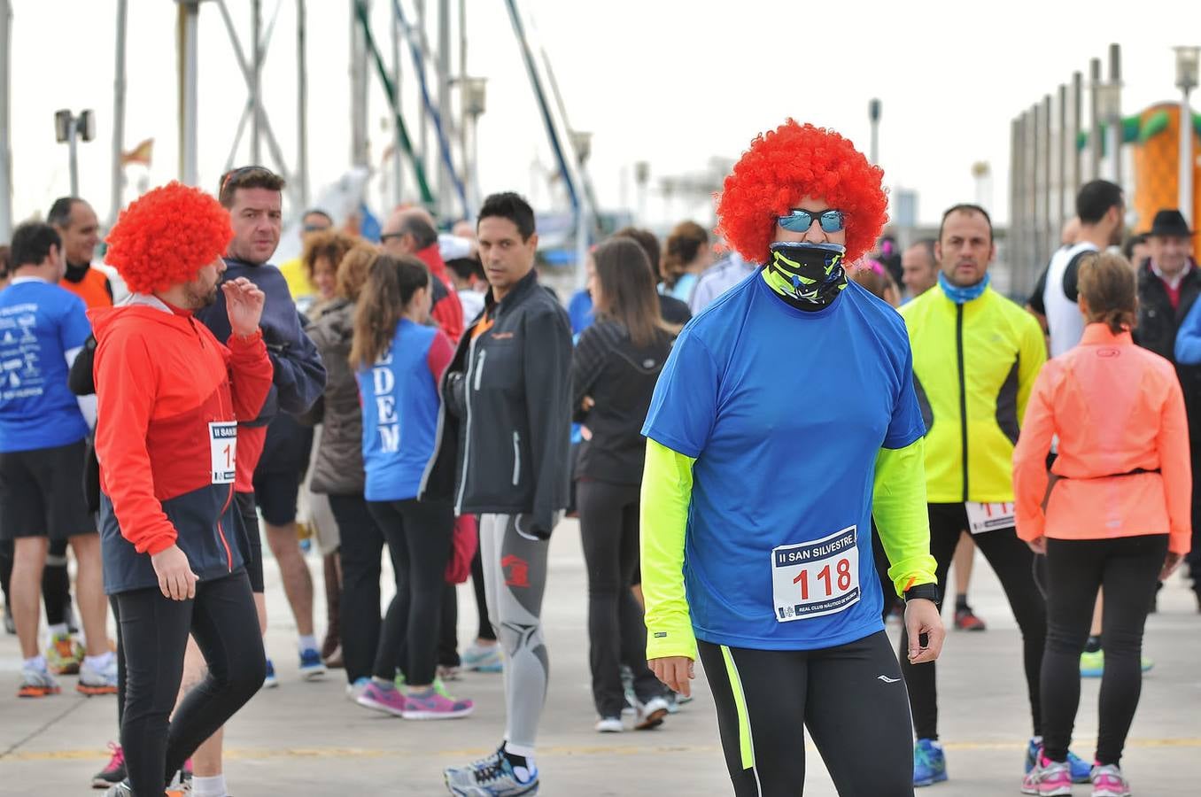 II Carrera San Silvestre en el Real Club Náutico de Valencia