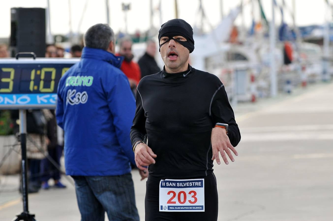 II Carrera San Silvestre en el Real Club Náutico de Valencia