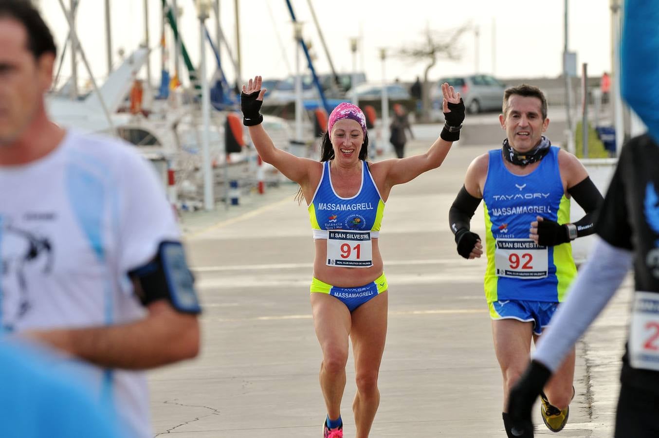 II Carrera San Silvestre en el Real Club Náutico de Valencia