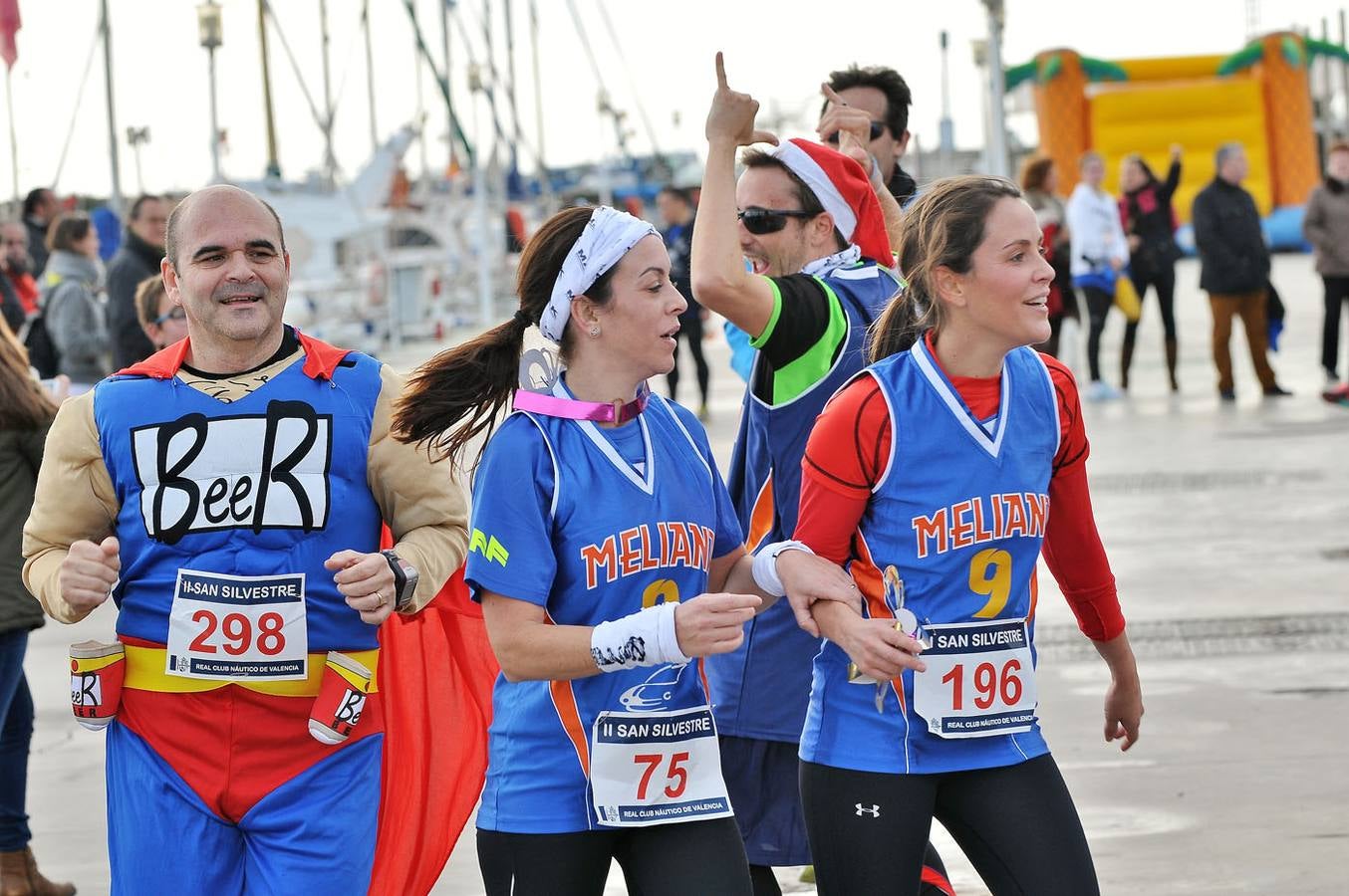 II Carrera San Silvestre en el Real Club Náutico de Valencia