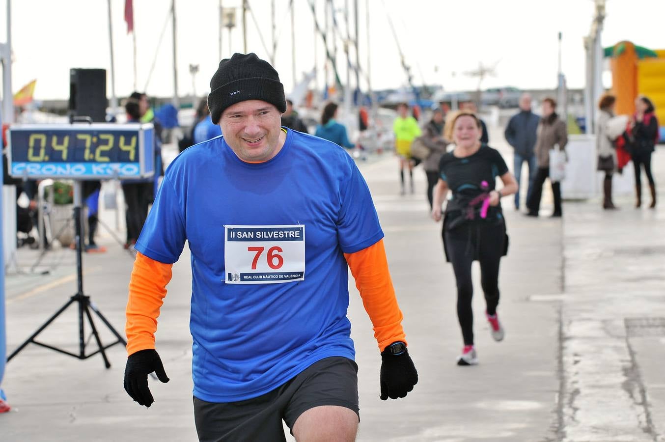 II Carrera San Silvestre en el Real Club Náutico de Valencia