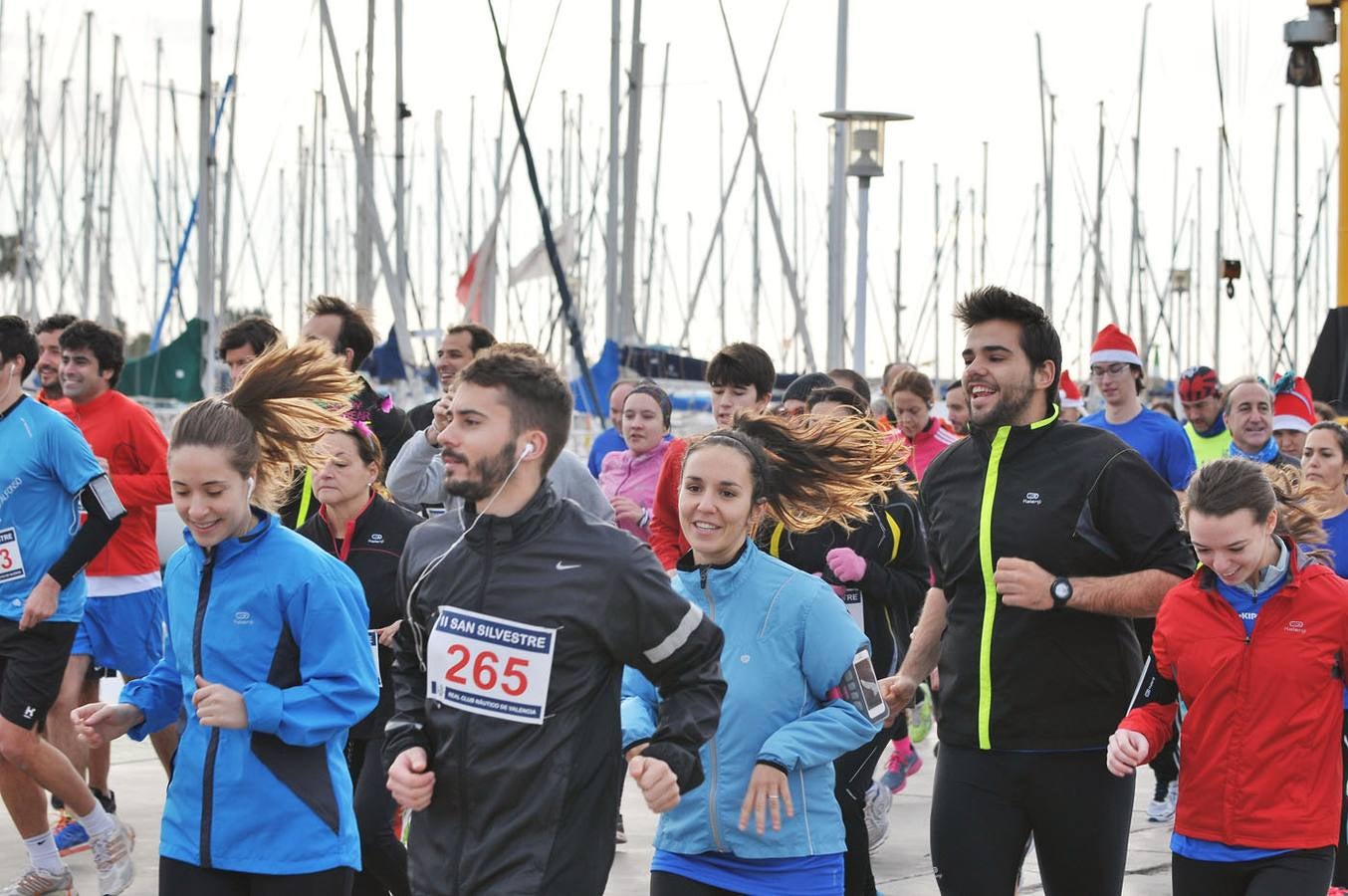 II Carrera San Silvestre en el Real Club Náutico de Valencia