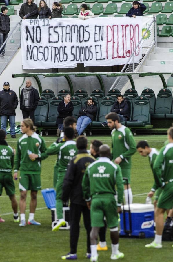 Entrenamiento del Elche CF