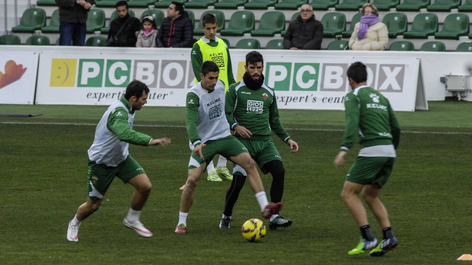 Entrenamiento del Elche CF