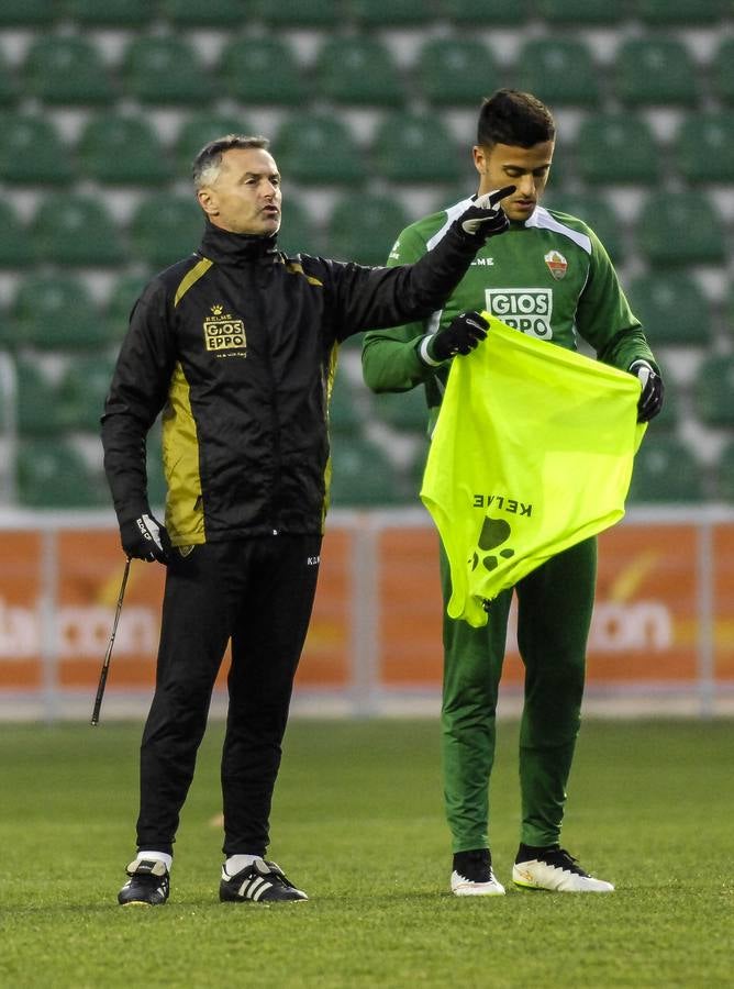 Entrenamiento del Elche CF