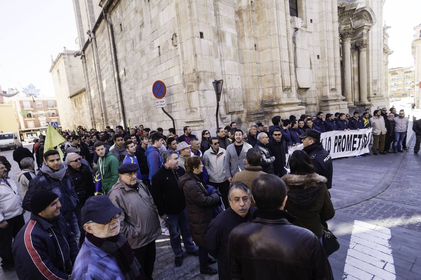 Protesta del Orihuela CF