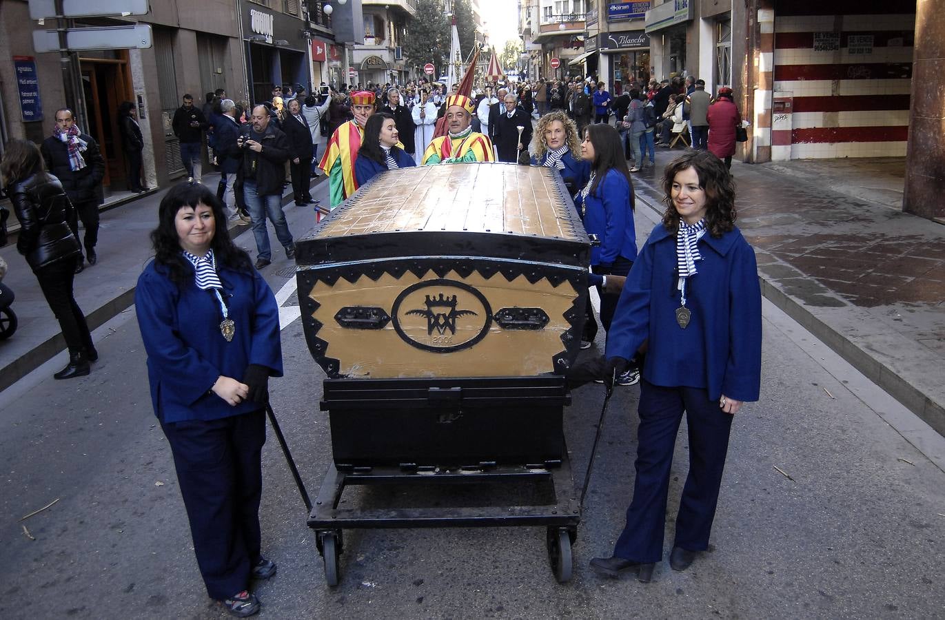 Procesión de la Virgen en Elche