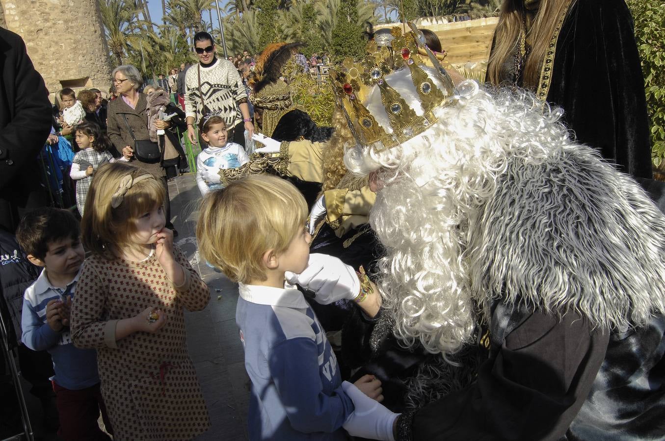 Los Reyes Magos en el Belén Viviente de Elche