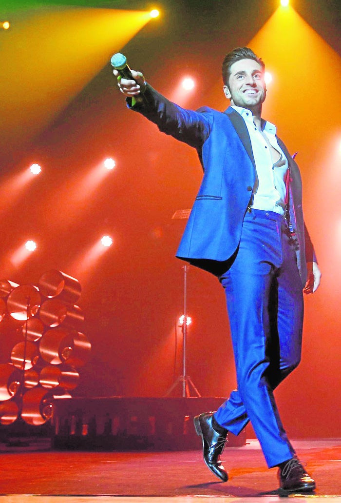 David Bustamante ofrecerá el sábado 10 de enero, a las 22 horas, un concierto en el Palau de les Arts.