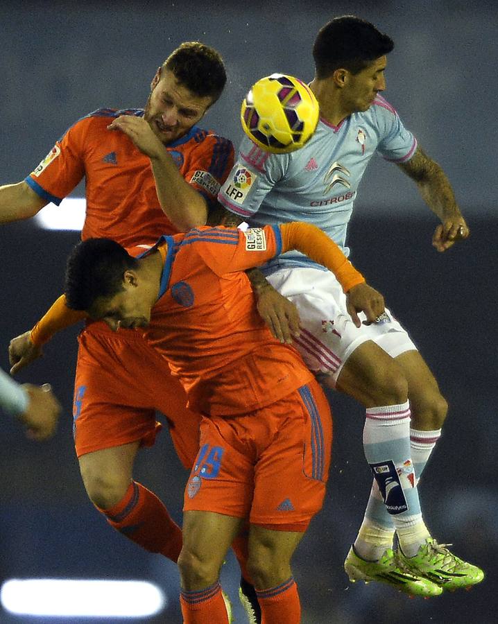 El Celta - Valencia en imágenes