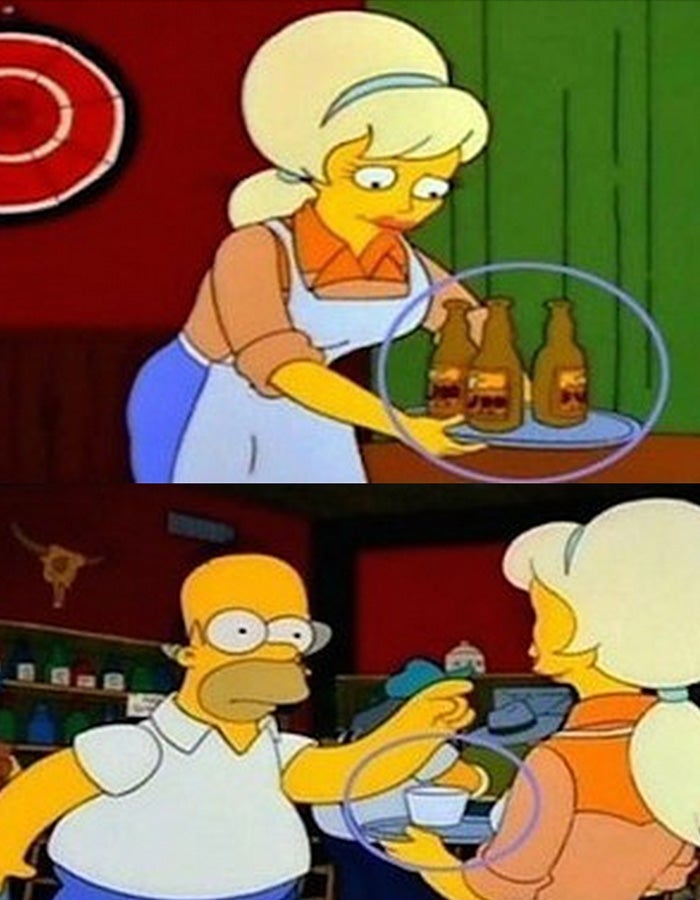 15 errores en Los Simpsons