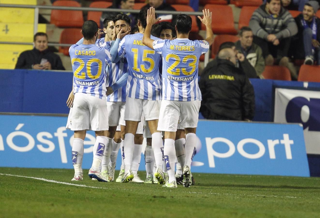 El Levante - Málaga de Copa en imágenes