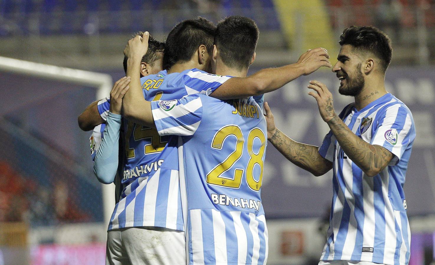 El Levante - Málaga de Copa en imágenes