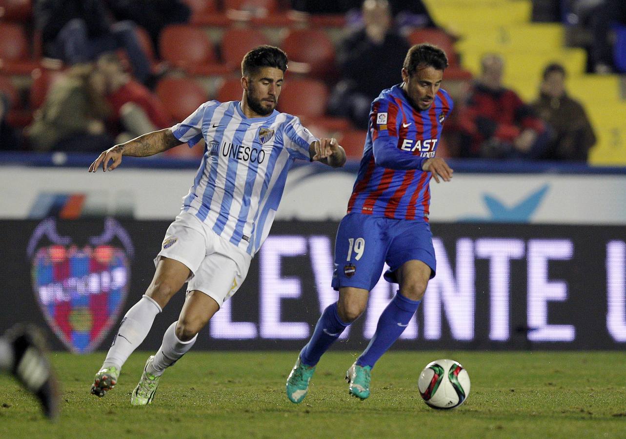 El Levante - Málaga de Copa en imágenes