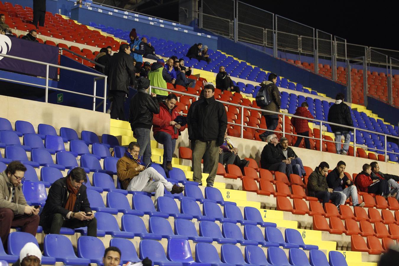 El Levante - Málaga de Copa en imágenes