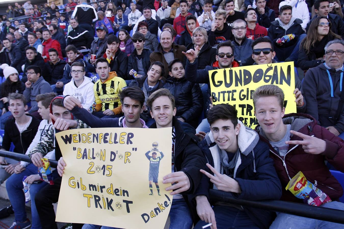 Partido entre Borussia Dortmund contra Steaua Bucarest