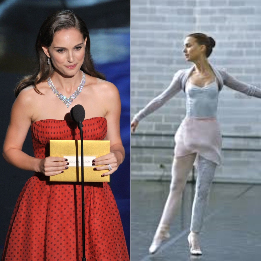 Natalie Portman adelgazó 9 kilos para 'Cisne Negro'.