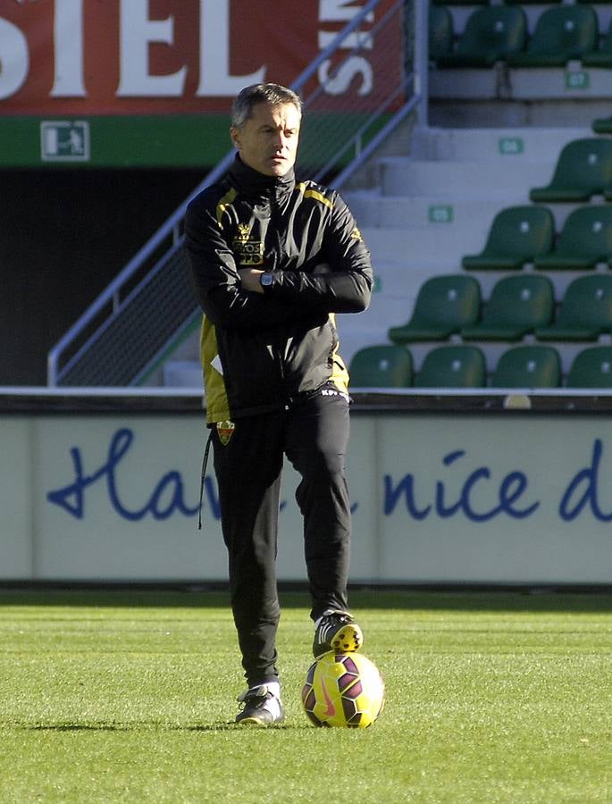 Entrenamiento del Elche CF