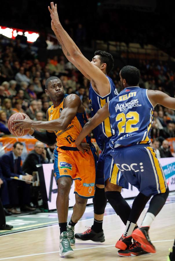 El Valencia Basket - UCAM Murcia en imágenes