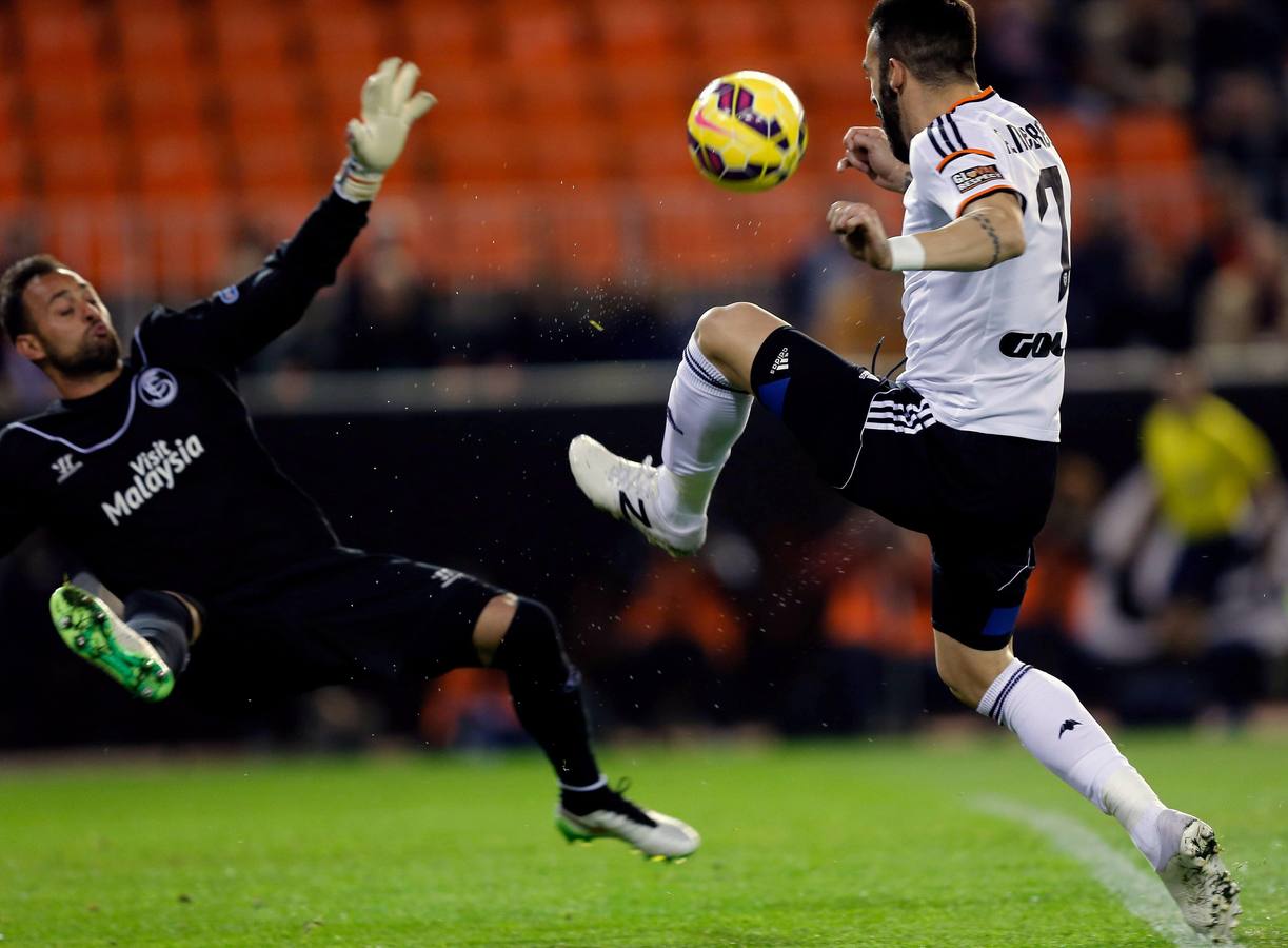 El Valencia CF - Sevilla FC en imágenes