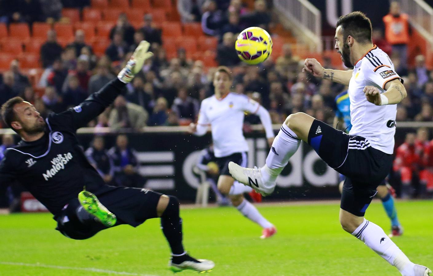 El Valencia CF - Sevilla FC en imágenes