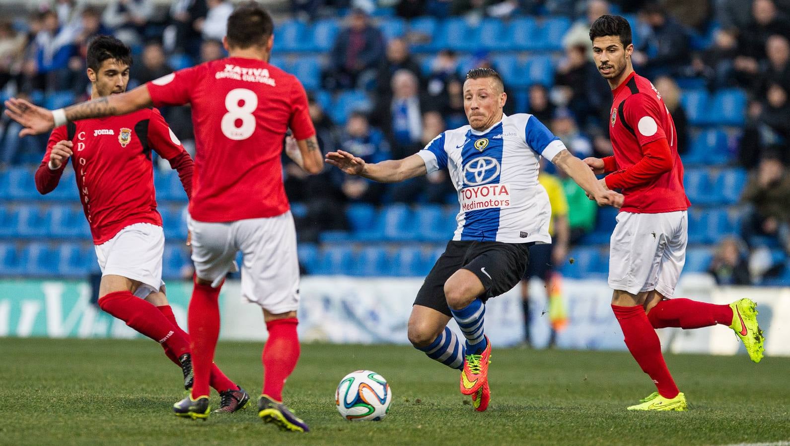 Encuentro Hércules - Olímpic (0-1)