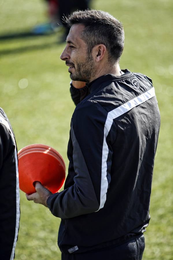 Primer entrenamiento de Herrero con el Hércules