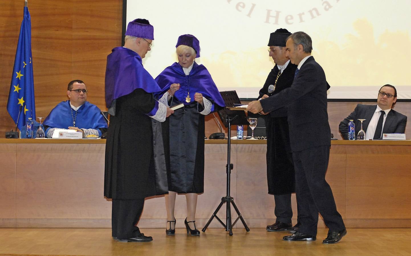 Acto de investidura honoris causa a Gordon Amidon en la UMH