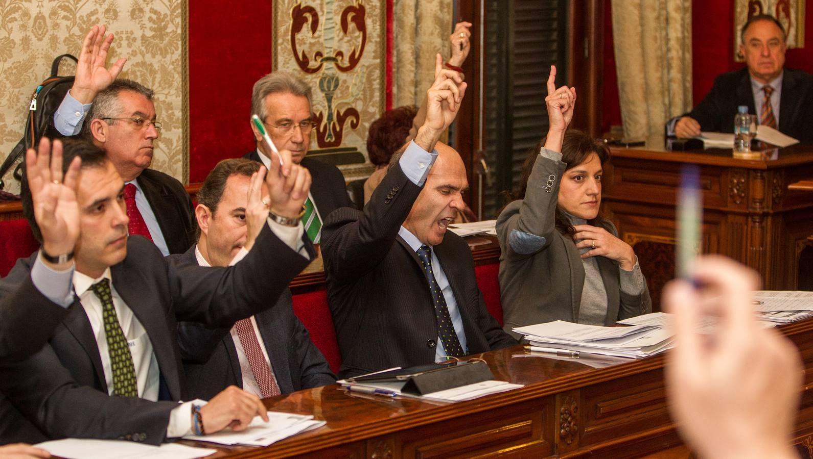 Pleno en el Ayuntamiento de Alicante