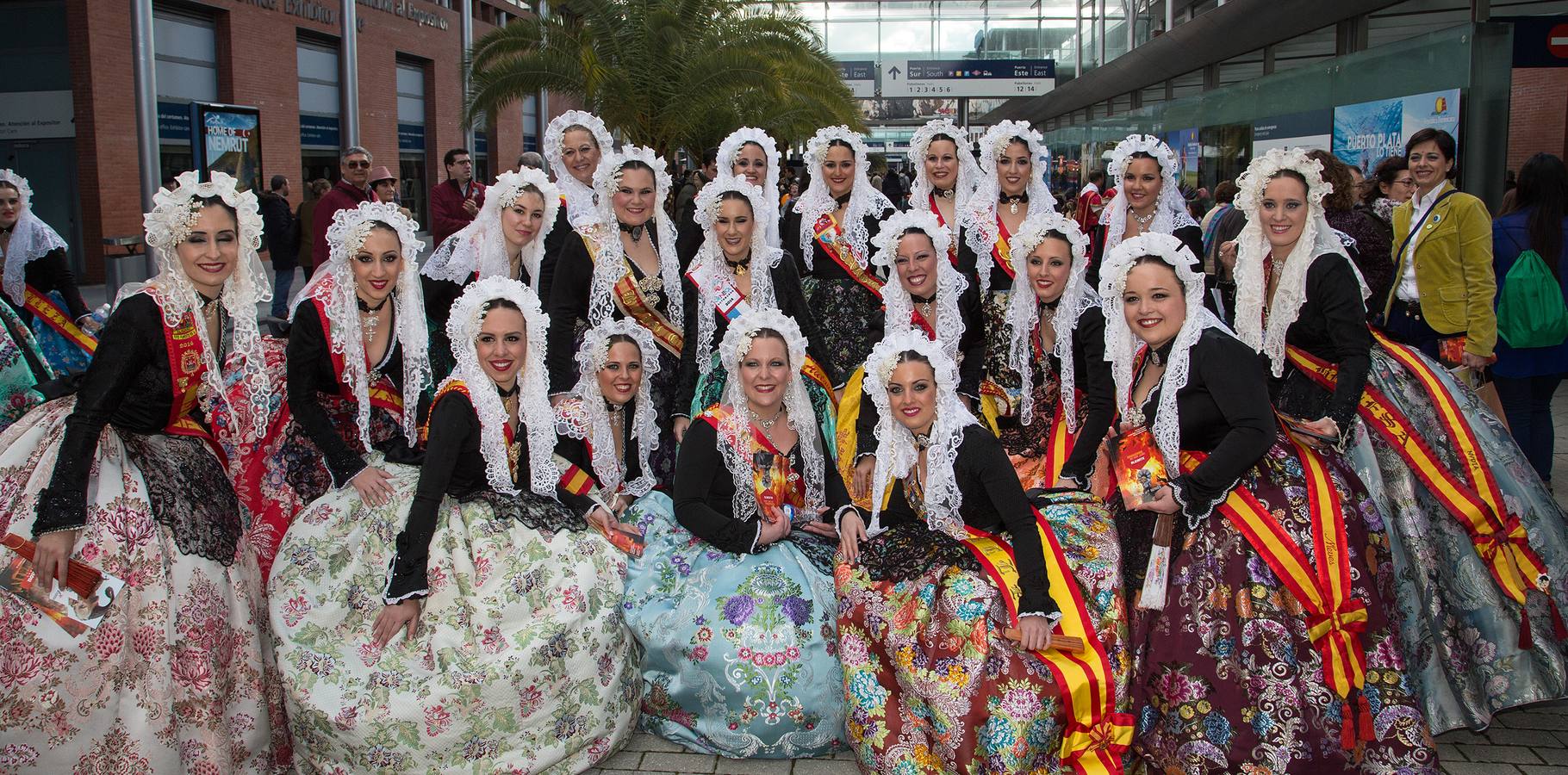 Conviencia de las candidatas a Bellesa del Foc