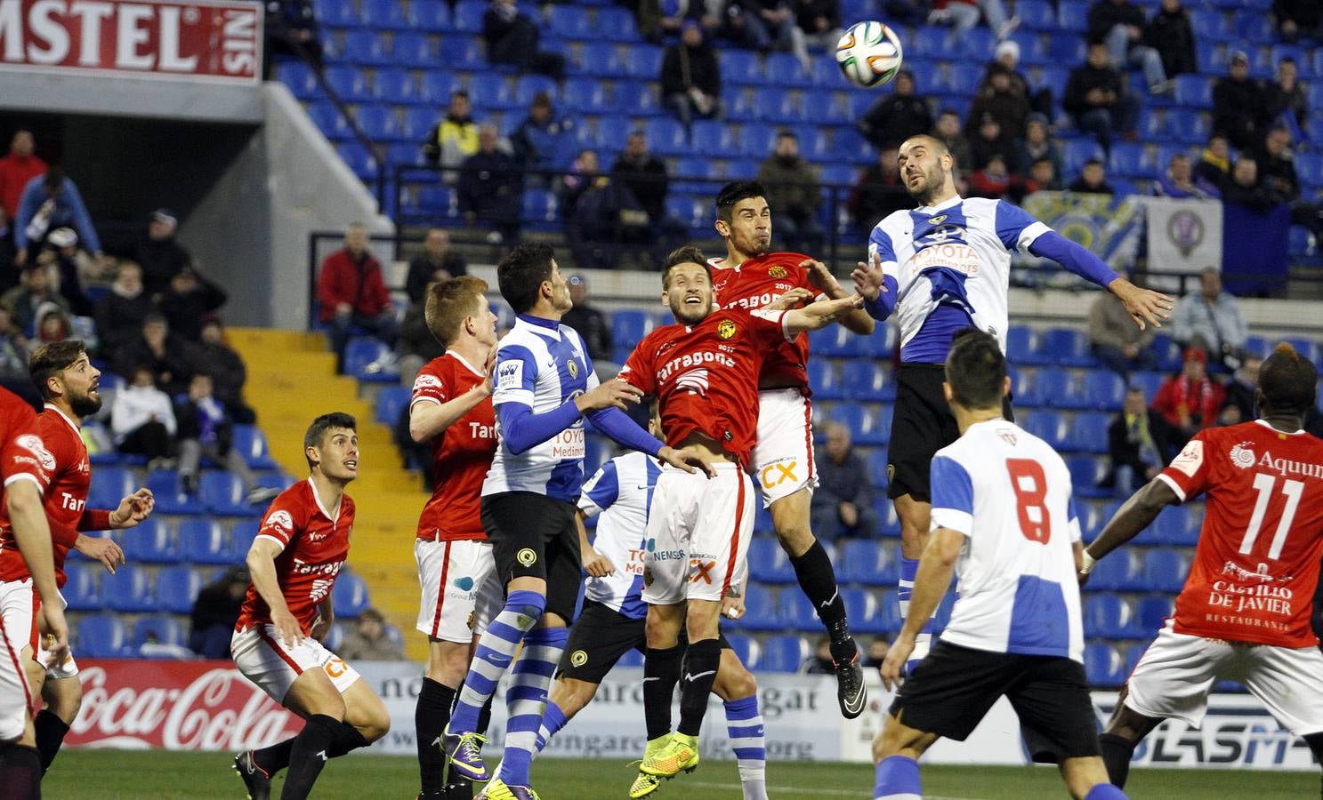 El Hércules pierde ante el Nàstic en el Rico Pérez