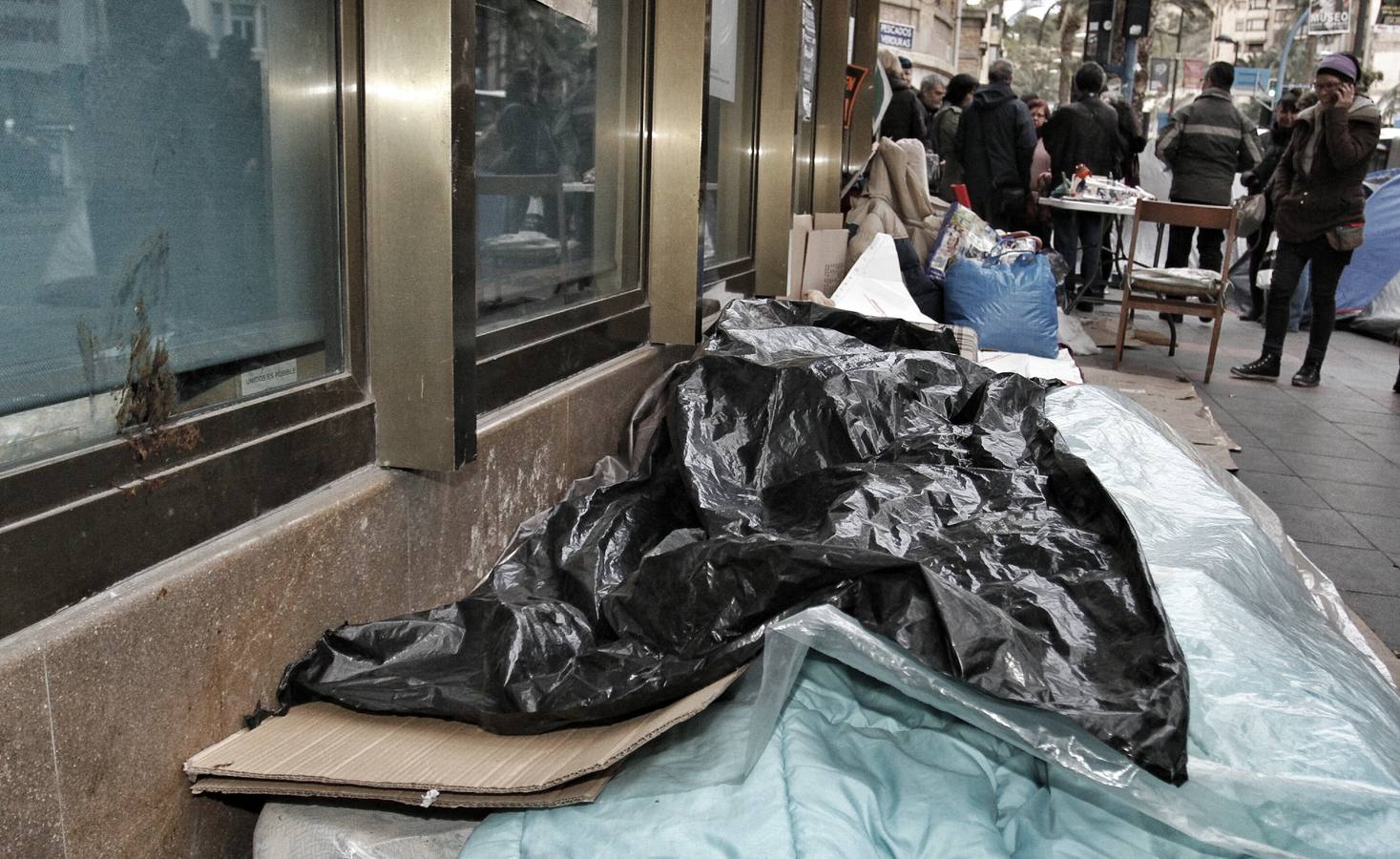 Stop Desahucios continúa su protesta en Alicante