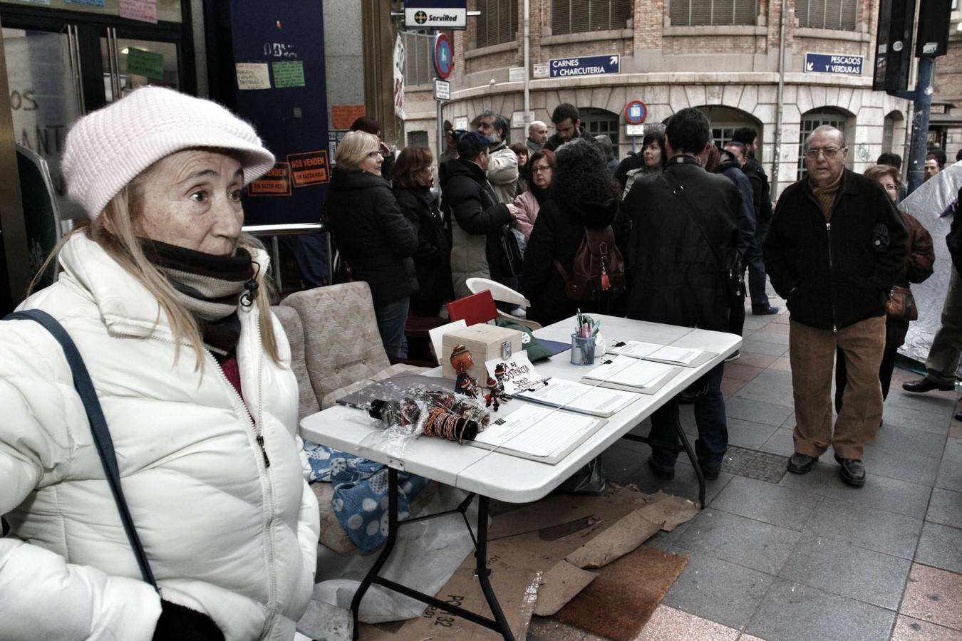 Stop Desahucios continúa su protesta en Alicante