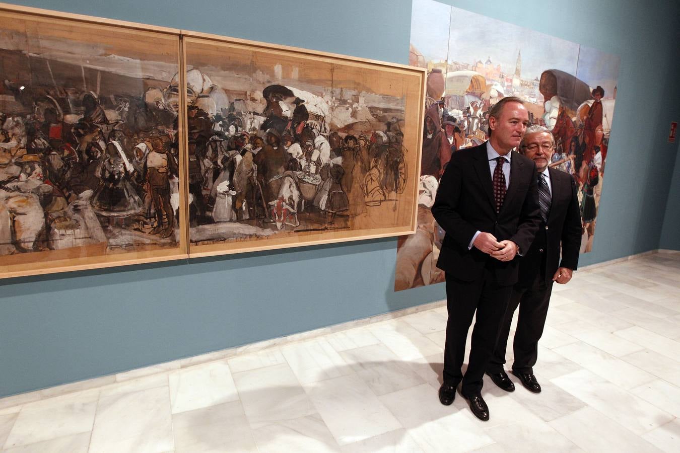 Exposición de los bocetos de Sorolla para su serie &#039;Visión de España&#039;