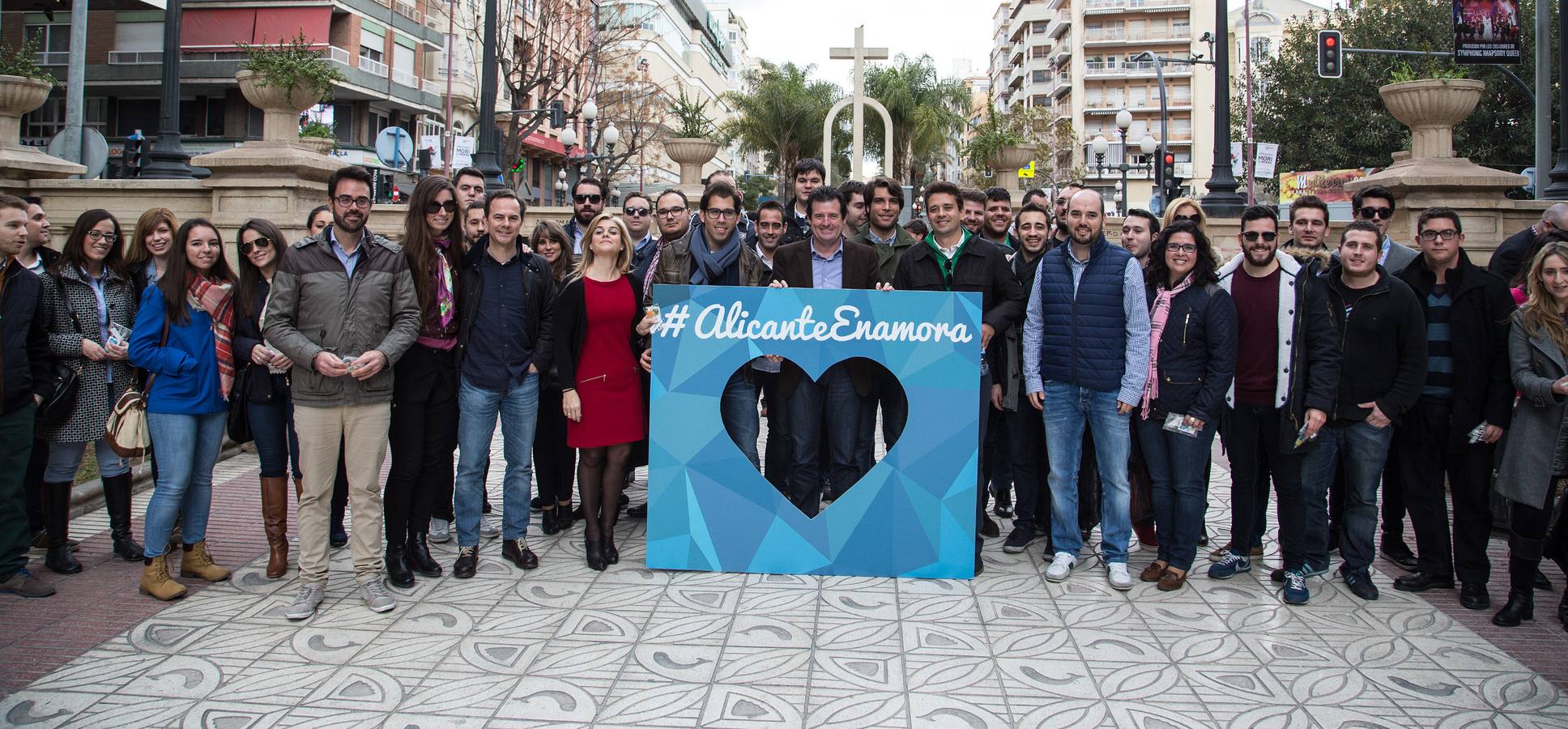 Nuevas Generaciones celebra San Valentín en Alicante