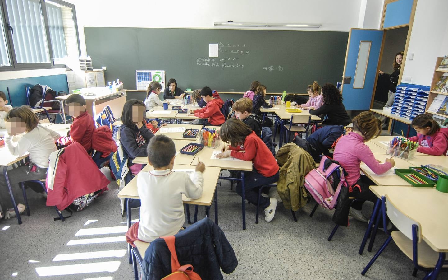 Los escolares estrenan el Colegio Princesa de Asturias