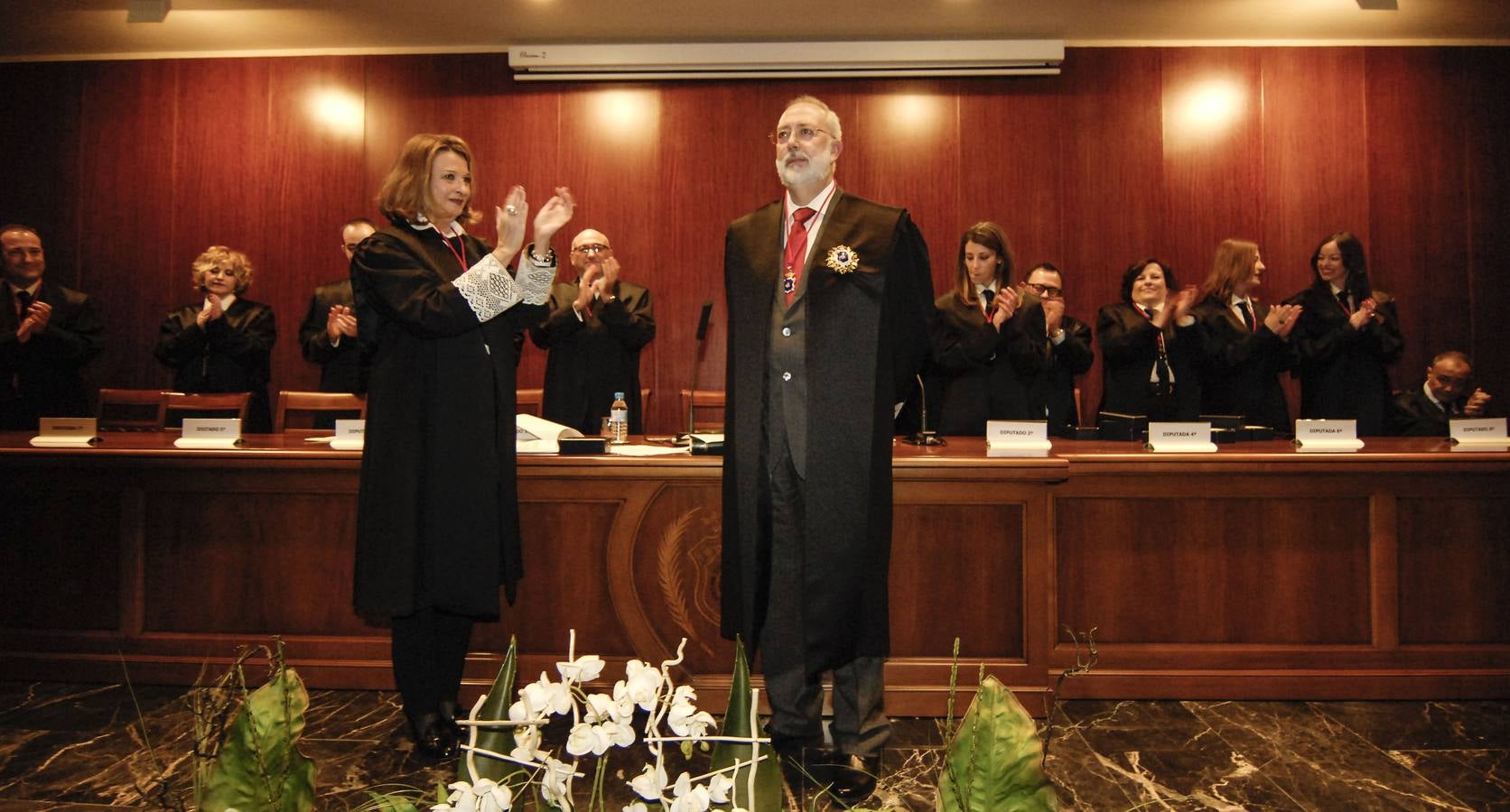 Toma de posesión de Vicente Pascual como decano del Colegio de Abogados de Elche