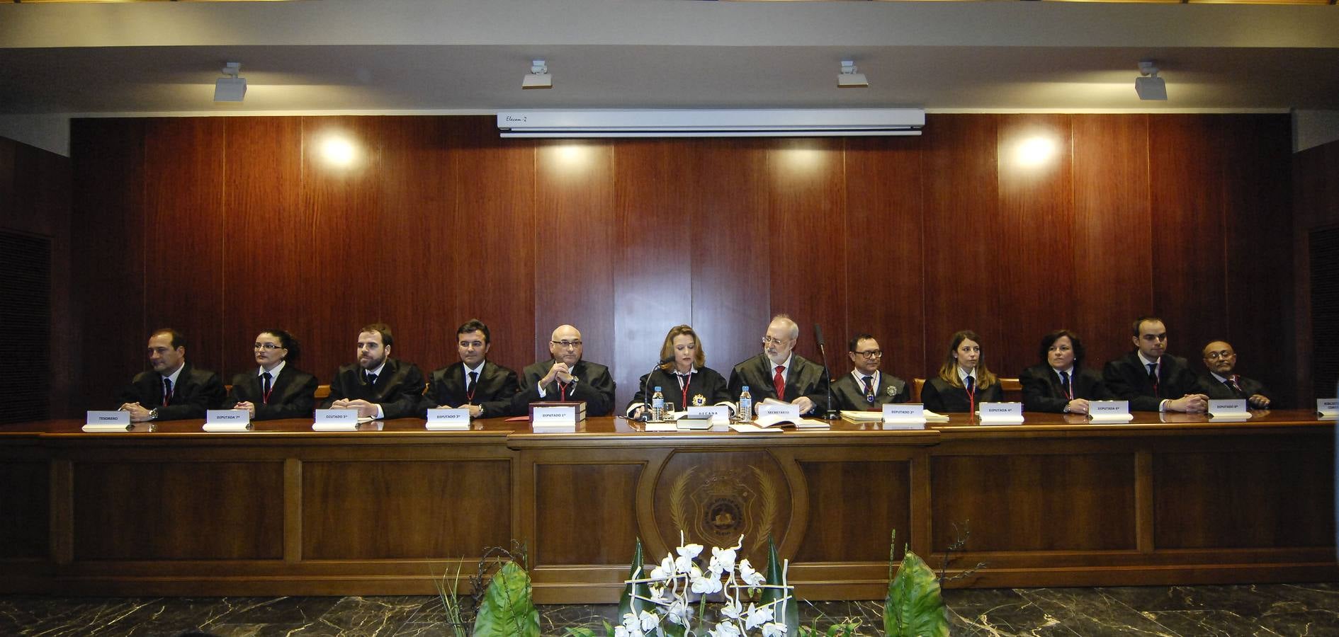 Toma de posesión de Vicente Pascual como decano del Colegio de Abogados de Elche