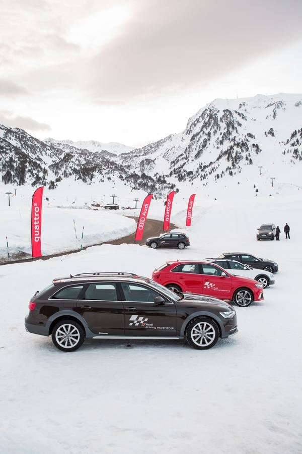 Ponemos a prueba la tracción quattro de Audi en las pistas de Baqueira-Beret.