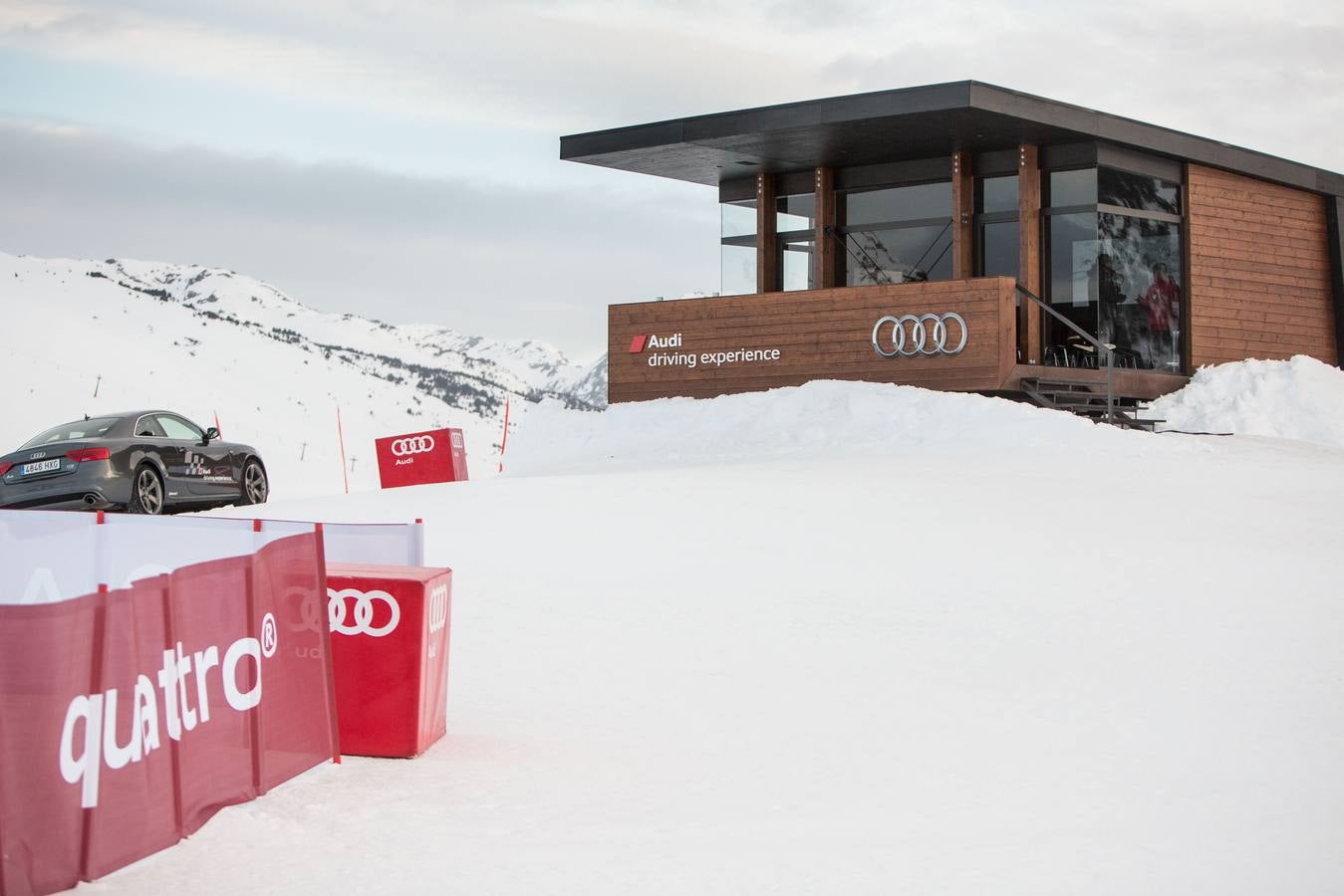 Ponemos a prueba la tracción quattro de Audi en las pistas de Baqueira-Beret.