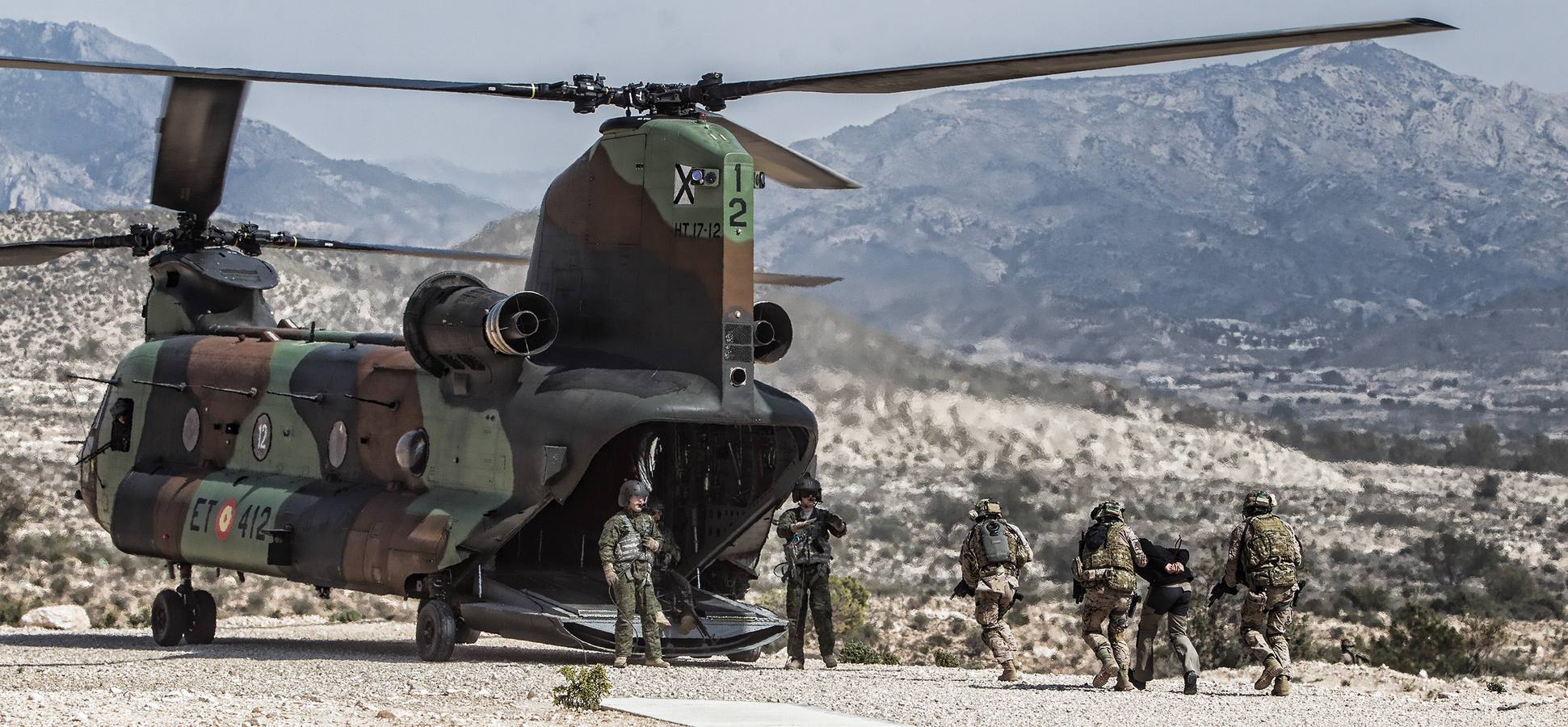 Maniobras del Mando de Operaciones Especiales en Alicante