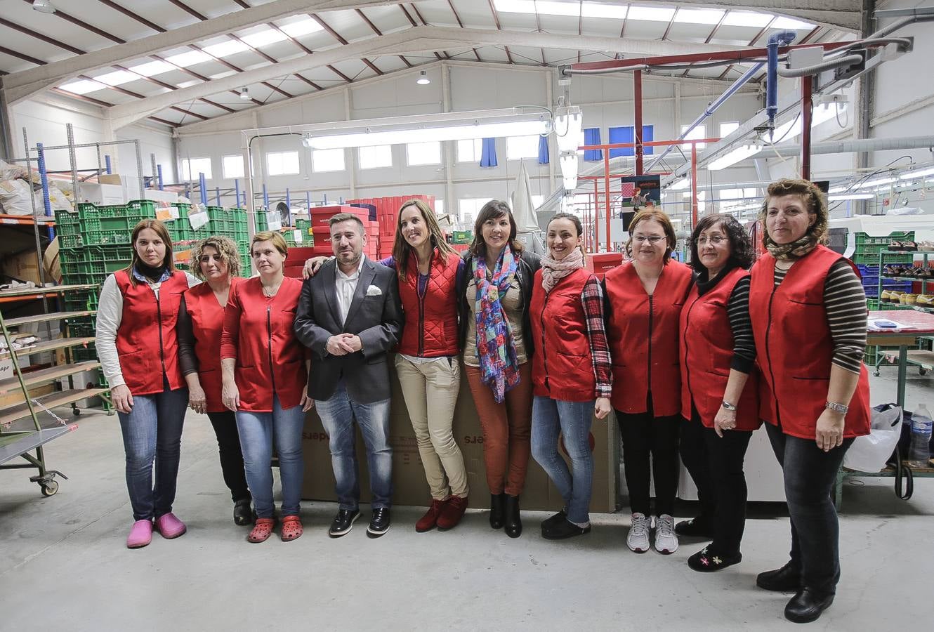 Mercedes Alonso visita el parque empresarial de Elche