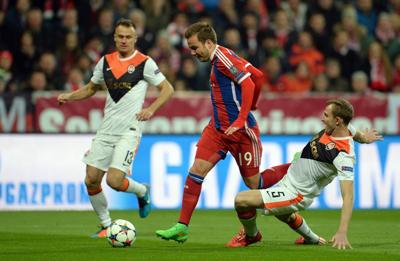 El Bayern golea al Shakhtar